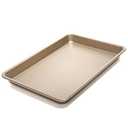 Vinino Half Sheet Pan, Non-stick Baking Sheet, Cookie Sheets For Baking with Square Texture Pattern, 12"x17" Thicker Carbon Steel Baking Pan Tray