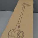 Amazon Basics Cordless Vacuum Cleaner for Carpet and Hardwood, Lightweight (5 lbs), White