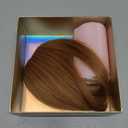 Clip in Bangs, 100% Human Hair French Fringe with Temples for Women Mushroom Brown Clip on Fake Bangs Hairpiece Seamless Blend for Daily Wear