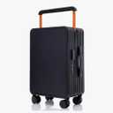 Hard Shell Carry On Luggage 22x14x9 Airline Approved, Wide Handle Hard Case Luggage, Ziperless Away Carry on Luggage, 20 inch, Black
