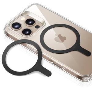 ESR for MagSafe Sticker 360, MagSafe Ring Magnet, 2 Pack Magnetic Ring, Universal Magnetic Wireless Charger Conversion Kit for iPhone 16/16e/15/14/13/12/11, Galaxy S24/S23/S22 and More, Black
