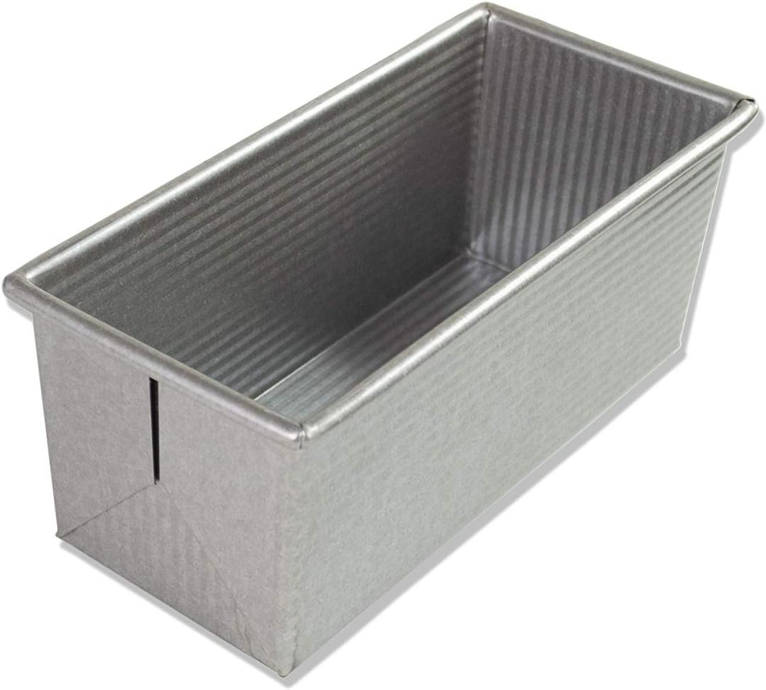 USA Pan Bakeware Pullman Loaf Pan, Small (9 x 4)
