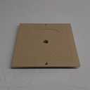 JSP Manufacturing 10 Inch Square Skimmer Deck Cover 10"x10" Lid Replacement for Hayward SPX1082E SP1082 (1, Tan)