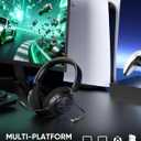 INGA Wireless Gaming Headset for PS5, PS4, PC, Mac, Switch, Game/Chat Balance for PS5/4, 2.4GHz/Bluetooth 5.2, ENC Noise-Cancelling Mic, 7.1 Surround Sound, 3.5mm Wired for Xbox Controller (Blue LED)