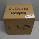 BOBEN Magnetic Wood Stove Fan with Thermometer, Heat Powered Fireplace Fan for Wood Burning Stove, 5 Blades Silent Thermal Fan with Magnetic Base and Temperature Protection