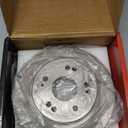 A-Premium 11.10 inch (282mm) Rear Solid Disc Brake Rotors Compatible with Select Honda and Acura Models - Accord 2005-2021,Civic 2015, HR-V/ILX 2016-2021, TSX 2009-2014, 2-PC Set
