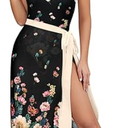 SHEKINI One Piece Swimsuit Women with Skirt Swimsuit with Cover Up Set Women Bathing Suits One Piece, Size S, Daisy 