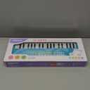 Keyboard Piano for Kids, BIGFUN 37 Keys Toddler Piano Multifunction Music Educational Instrument Toy, Electronic Kids Keyboard for 3-7 Year Old Girls and Boys (Blue)