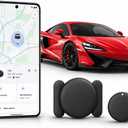 GPS Tracker for Vehicles,Magnetic Waterproof Car Tracker, No Monthly fees, Mini Portable GPS Tracker for Cars, Trucks, Motorcycle, Anti-TheftAndroid Only