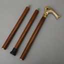 Brass Antique Desinger Fish Head Walking Cane Stick for Men and Women Unisex Gift Party-wear Gift