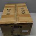 Black Floor Lamp for Living Room Bedroom,Mid Century Modern Floor Lamps with Transparent Glass Shades,3 Lights Vintage Tree Floor Lamps for Corner Office,68IN Tall Standing Lamp Bulbs Included