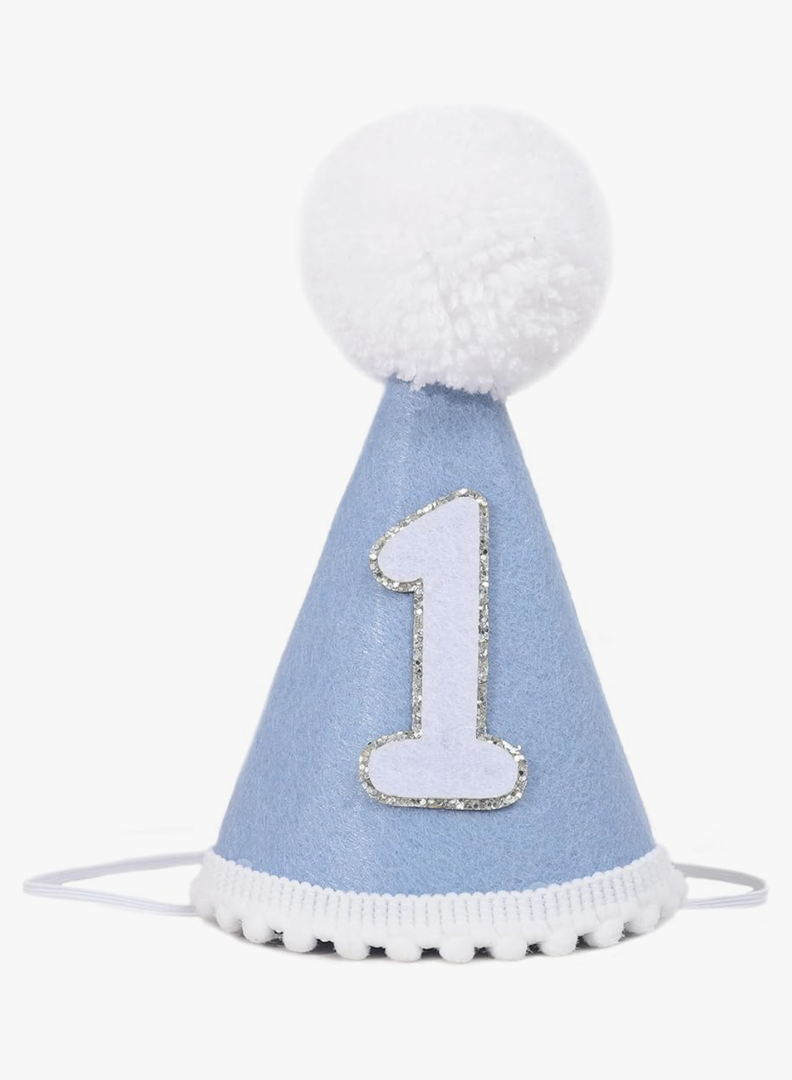 Boy/Girl 1st Birthday Hat - Baby First Birthday Party Decorations,One Party Hat For Boys/Girls
