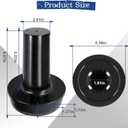 LE-JX 6697 Wheel Knuckle Vacuum Oil Seal Installer Tool - Compatible with Ford 2005-2019 F-250 F-350, Automotive Axle Tools