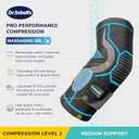Dr. Scholl's Advanced Massaging Gel Compression Elbow Sleeve L/XL