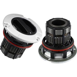 X AUTOHAUX 2pcs BC3Z-3B396-B 4WD Front Manual Wheel Locking Hub 4x4 Wheel Hub Axle Actuator Locking Drive Hub for Ford F250 F350 F450 F550 Super Duty 2005-2022