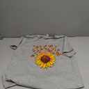 Sunflower Shirts for Women Graphic Tees for Women Vintage Women's Sunflower Shirt Crew Neck Short Sleeve Tees, 2XL