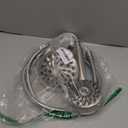 Waterpik One-Touch Dual 2-in-1 Shower System With Rain Shower Head and 7-Mode Hand Held Shower Head, Brushed Nickel XPB-139E-769ME