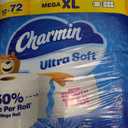Charmin Ultra Soft Toilet Paper, 12 Mega XL Rolls = 72 Regular Rolls