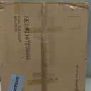 JOIN IRON 3-Piece Kitchen Dining Room Table Set for Small SpacesIron Wood Square Table with 2 Chairs for Kitchen Dining Room Furniture (Brown)