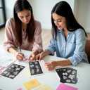 KKJCXY 80pcs Magnetic Sheets for Dies Storage, with Rubber Magnet Sheet, Die Cut Storage Essential Set for Die Cutting and DIY Scrapbooking (No storage box, 40 sheets+40 bags)