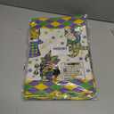 XCHI Doughnuts Iris Fleur De Lis Hat Mardi Gras Placemats Set of 4 Carnival Table Mats for Masquerade Party Home Kitchen Dining Table Decorations 12x18 Inch