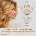 Large Diffuser Attachment Suitable for Shark FlexStyle, Upgraded Larger Shark Diffuser Nozzle for Dryer Rapid and Achieve Wavy, Curly, Coily Hair (White)