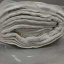 Cotton Quilt Bedding Sets Queen Size, 3 Pieces Reversible Lightweight Coverlets Comforters Bedspreads for All Seasons,Weave Stitching Pattern,White (Queen (90 by 98inch))