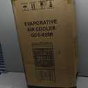 Portable Air Conditioners, 2500 CFM Swamp Cooler with 6.87 Gal Water Tank, 3-Speed Fan, 25 DB Evaporative Air Cooler with 16 FT Remote Control, 120Oscillation, 7.5H Smart Timer, 4 Ice Packs (Gray)