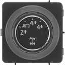 4x4 Wheel Drive Switch for Chevrolet Silverado 1500 2014-2019 4WD Transfer Case Selector Switch No.22752189, Black