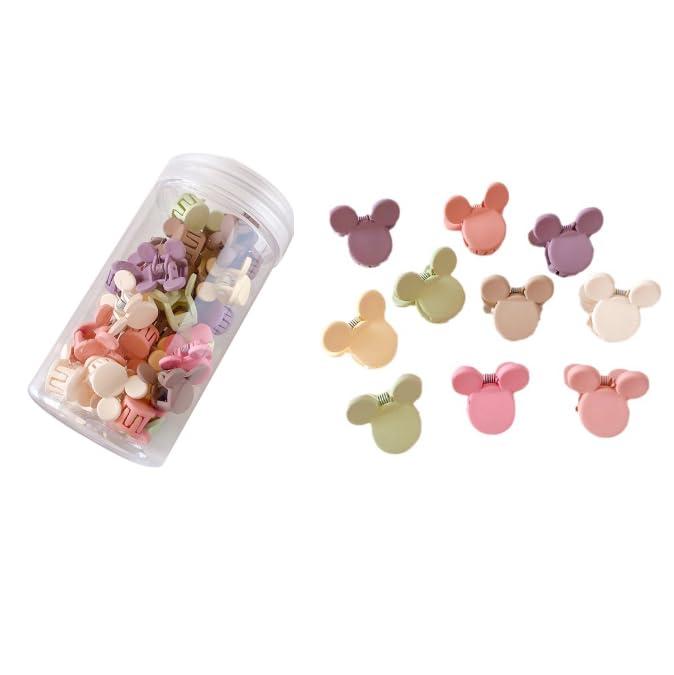 50 PCS Mini Claw Clips Small Hair Clips,Barrettes Hair Accessories Colorful Cute Hair Accessories for Women