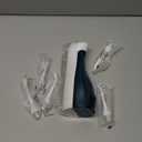 AquaSonic Water Flosser - Cordless Rechargeable Water Flossers for Teeth Cleaning - Waterproof Aqua Flosser, Portable Oral Irrigator for Dental Cleaning with 5 Jet Tips  Braces Home Travel. (White)