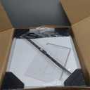 HIGDBFE 3 Drawer File Cabinet with Charging Station, 45''H, 3-Tier Filing Cabinet for Home Office, 11''*16'' for Small Printer, Fabric Drawer Fits Letter/ A4, Tall Printer Stand, Rustic Brown