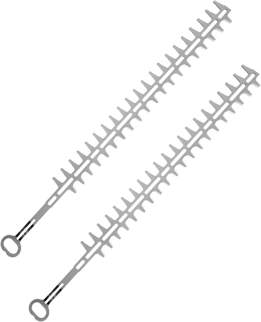 24-Inch Replacement Hedge Trimmer Blades for STI HL HS45  HS56 Laser-Cut Blades, Compatible with Models 42287106051, 395-407, 4228-710-6051A, 59-201  2 Blades Set