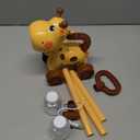 Nicmore Automatic Bubble Machine for Toddler 1-3: Giraffe Bubble Lawn Mover Outdoor Toy for 1 2 3 4 5 Year Old Boy Girl - Push or Handheld Bubble Maker Blower for Age 1-3 Kids Birthday Gifts