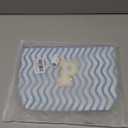 SEFORICO Initial Makeup Bag - Cute Makeup Bag Girl Makeup Bag, Personalized Gifts Teen Girl Gifts Toiletry Bag Cosmetic Travel Bag Makeup Bags Daughter Gifts Mom Gift Birthday Gifts for Women (Blue P)