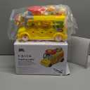 iPlay, iLearn Toddler Busy Bus Toy, Kids Take Apart School Bus W/Tools, Steering Wheel & Gears, Push Go Assemble Truck, STEM Learning Fine Motor Montessori Toy, Birthday Gifts 3 4 5 Year Old Boy Girl