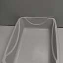 Petmate Litter Pan, Blue/Gray, Small, Made in USA