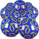 Leyndo 12 Pack Themed Beach Ball for Kids 7.87" Bulk for Summer Pool and Beach Game Gifts and Birthday Party Supplies and End of The Year Class Party Decorations Favor (Blue)