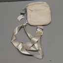 CHOLISS Small Sling Bag for Women and Men, Crossbody Bags Trendy Fanny Packs Chest Bag with Extended Strap (A02 Ivory)