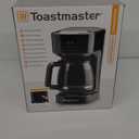 Toastmaster 12-Cup Digital Touchscreen Drip Coffee Maker, Black, TM-131CM