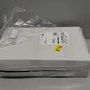 MEWAY 30oz, Classic Insulated Tumblers,Double Wall Acrylic Tumbler with Lid，Reusable Plastic Insulated Tumblers with Straw，For Cold Drinks, Sand Ice, Transparent,4 Pack