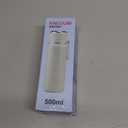 Insulated Water Bottle,Stainless Steel Metal Water Bottle Wide Mouth Lid,17oz Portable,Insulated, Health Gift for Men Women, Travel, Gym, Office