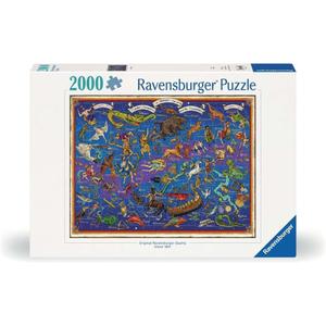 Ravensburger - Constellations - 2000 Piece Jigsaw Puzzle - Stunning Imagery - Beautiful and Intricate - Unique Depiction of The Zodiac Symbols - Premium Quality - Puzzles for Adults