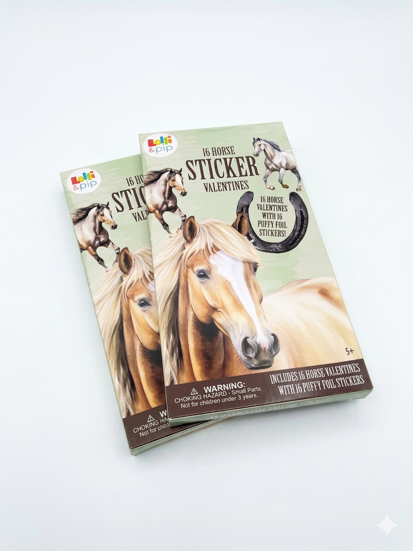Lolli & Pip Sticker Horse 16 ct 2 Pack