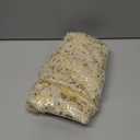 Artoid Mode Beige Gold Gauze Table Runner 120 Inch 10FT, Glitter Metallic Foil Sheer Dining Wedding Anniversary Holiday Birthday Table Decor for Home Party (28" x 120")