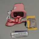 1000X Handheld Microscope with 12 Slides, 4K 2.4" Screen Digital Microscopes for Kids, Portable Edu Toys Gifts for Age 3 4 5 6 7 8 9 10 11 12 Year Old Boys Girls Children Students(Pink)