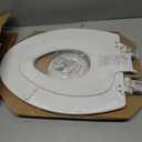 Mayfair NextStep Toilet Seat with Built-In Potty Training Seat, Slow-Close, Removable that will Never Loosen, ELONGATED, White