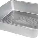 USA Pan Bakeware Seamless Nonstick Square Baking Pan, 8 x 8 x 2