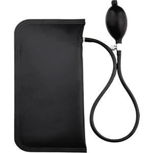 Air Wedge Bag with Long Hose, Commercial Grade Air Wedge Bag Pump, Air Shim Inflatable Wedge, Professional Leveling Kit & Alignment Tool Inflatable Shim Bag, 440 LB Rating, Large Size, 1 Pack