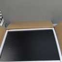 Gannyfer Record Player Stand  Minimalist Vinyl Record Storage Holds Up to 160 Albums, Mid-Century Record Holder Display Shelf with Wood Legs, Turntable Cabinet for Living Room, Bedroom (Black)